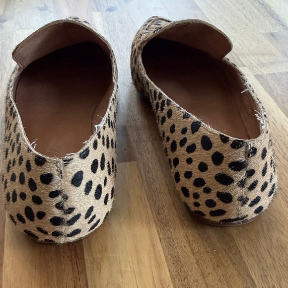 Madewell Cheetah-Print Pointed Toe Loafers in Tan and Black - Picture 4 of 7